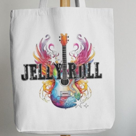 Jelly Roll Canvas Tote Bag - Picture 2 of 2